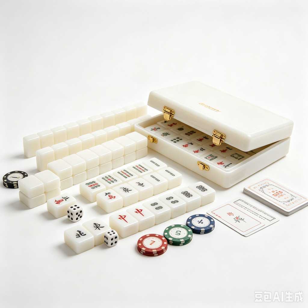 mahjong dice set included