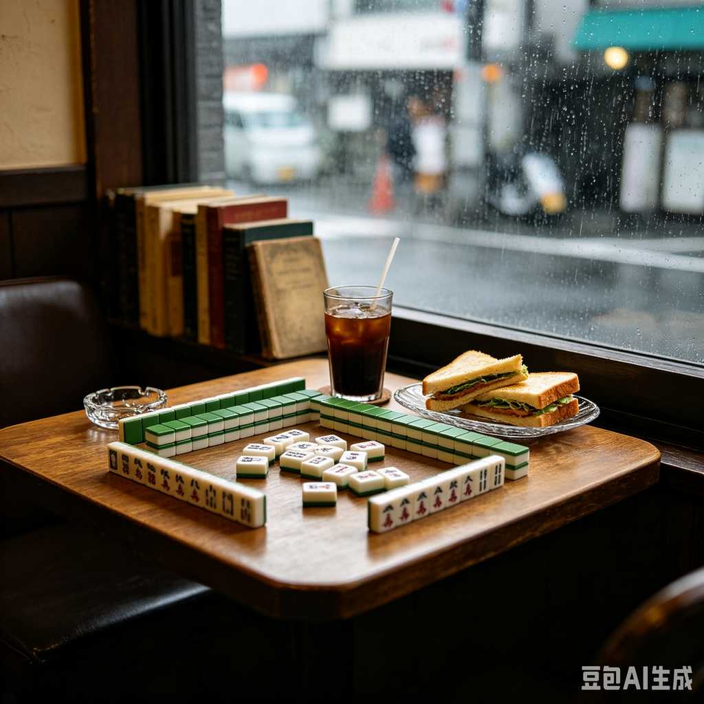 asian classic board game mahjong